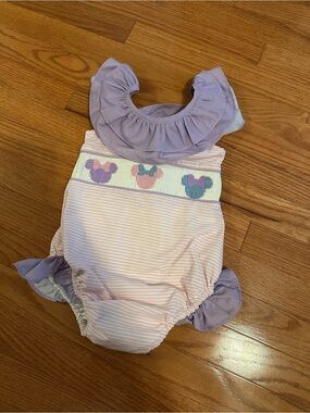 Saving Grace Smocks - Minnie Mouse Bathing Suit